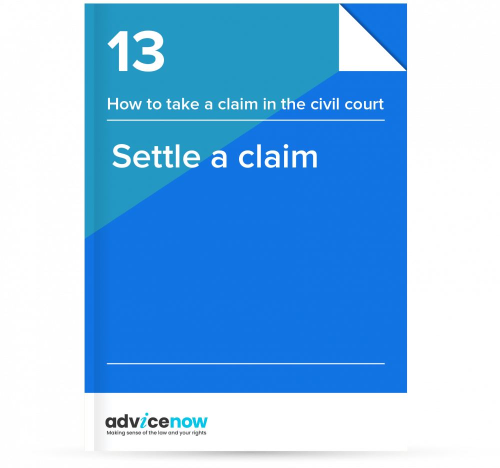 how-to-settle-a-claim-advicenow