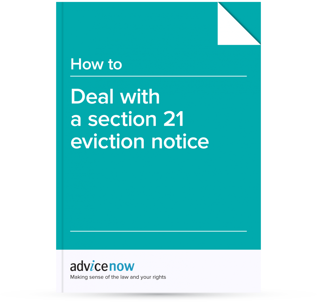 How to deal with a section 21 eviction notice Advicenow