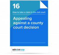 Appealing against a county court decision thumbnail