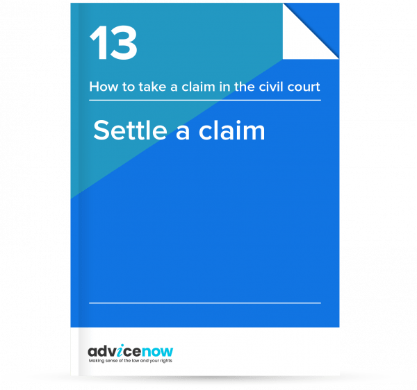 how-to-settle-a-claim-advicenow